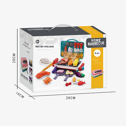 Spielzeug-Grillofen mit simuliertem Sprühnebel