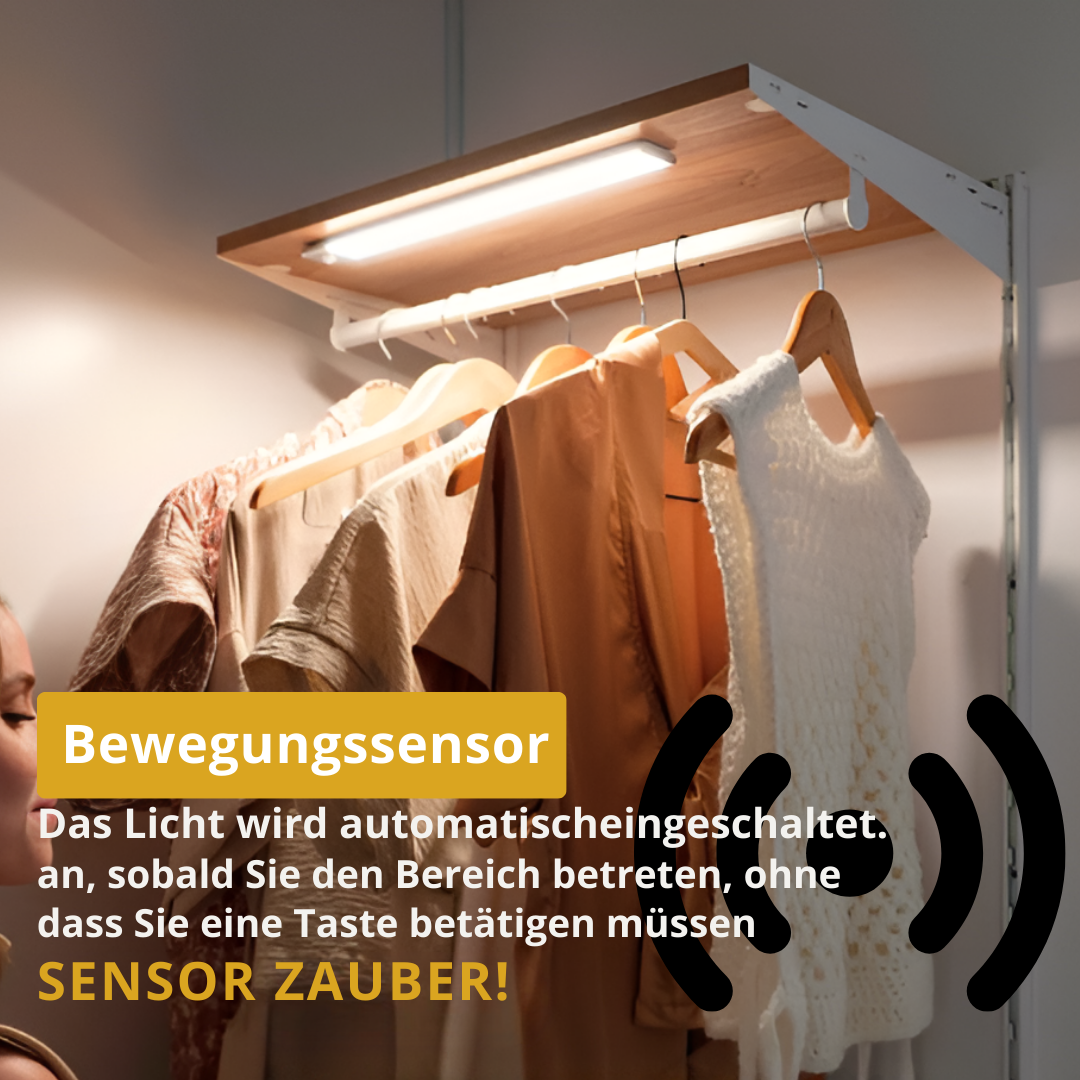 Realuminarie LEDs mit Bewegungssensor