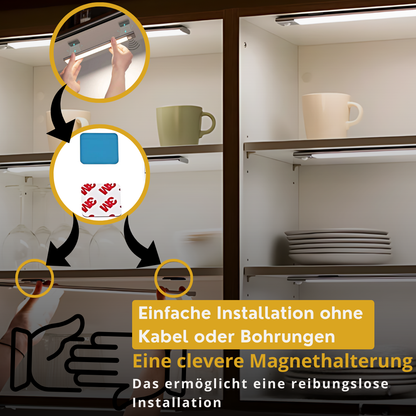 Realuminarie LEDs mit Bewegungssensor