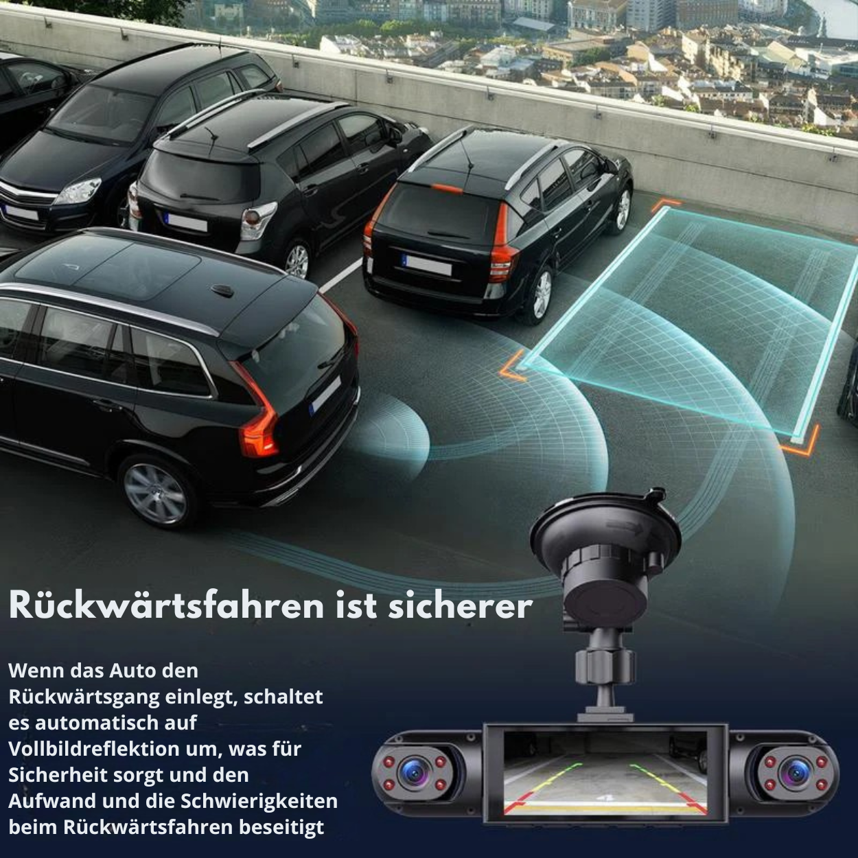 4 Kanal Auto Dashcam