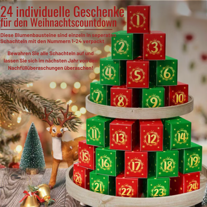 Blumen Adventskalender