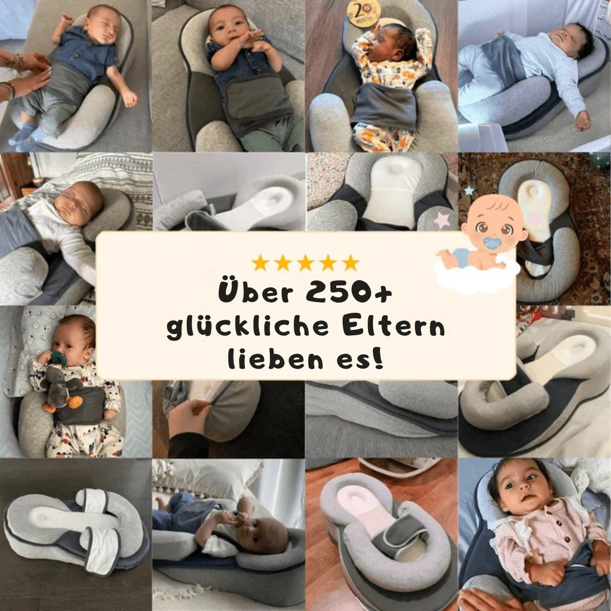 Wolkenkuss - Babybett