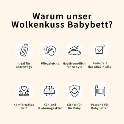 Wolkenkuss - Babybett