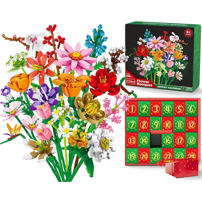 Blumen Adventskalender